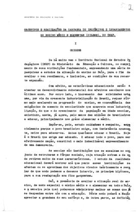 CILEME_m006p03 - Objetivos e Realizações na Campanha de Inquéritos e Levantamentos do Ensino Médi...