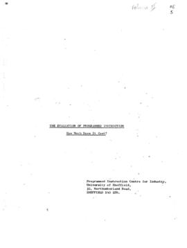 CODI-UNIPER_m0951p01 - The Evaluation of Programmed Instruction