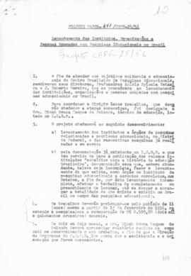 CBPE_m076p46 - Projeto sobre o Levantamento dos Institutos, Organizações e Pessoas Ocupadas com P...