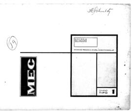 Campanhas de Construções Escolares_m039p01 - Projeto para escolas ginasiais da Seção de Prédios e...
