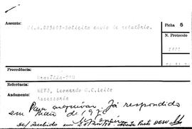 CBPE_m009p01 - Solicitação de relatórios de pesquisa, 1976