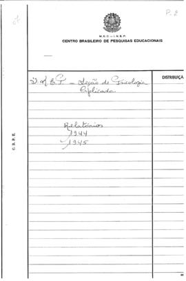 CBPE_m019p02 - Relatório de Atividades da Seção de Psicologia Aplicada, 1944-1945