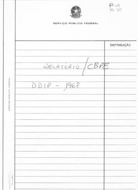 CBPE_m079p04 - Relatório sobre o Andamento das Atividades e Problemas da Divisão Documentação Inf...