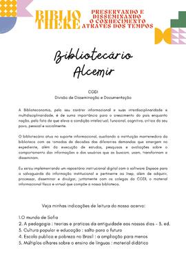 6 - Bibliotecário Alcemir