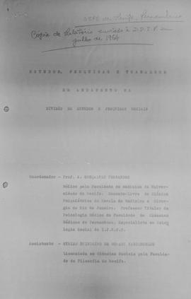 CRPE-PE_m020p01 - Relatório de Estudos, Pesquisas e Trabalhos da Divisão de Estudos e Pesquisas S...