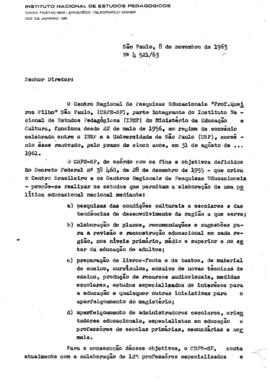 CRPE-SP_m0001p01 - Projeto de Realização de Estudos que Permitam Elaborar uma Política Educaciona...