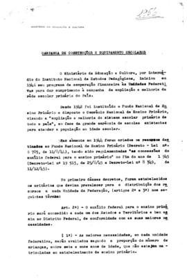 Campanhas de Construções Escolares_m033p01 - Relatório do Decênio da Campanha de Construções e Eq...