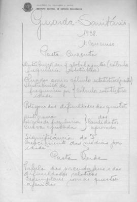 CODI-SOEP_m078p01 - Cálculos Estatísticos do Primeiro Concurso para Guarda Sanitário, 1938