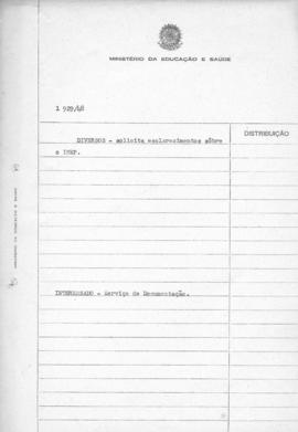 CODI-UNIPER_m0489p01 - Documentos Diversos Solicitando Esclarecimentos sobre o INEP, 1948