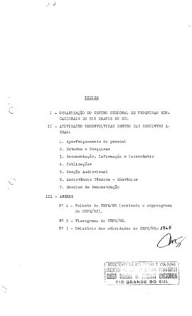 CRPE-RS_m024p01 - Relatório de Atividades do Centro Regional de Pesquisas Educacionais do Rio Gra...