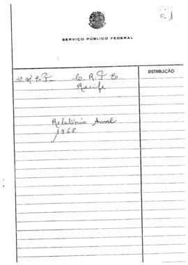 CRPE-PE_m043p01 - Relatório do Primeiro Semestre das Atividades do Centro Regional de Pesquisas E...