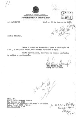CAV-ES_m021p01 - Relatórios de Atividades do Centro Audiovisual de Vitória, 1967