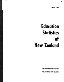 CODI-UNIPER_m0683p01 - Education Statistics of New Zealand, 1964