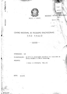 CRPE-SP_m0128p01 - II Curso de Atualização Pedagógica para Diretores de Escola Primária do Ensino...