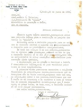 CILEME_m003p01 - Projeto CILEME 4/8 - Seleção de Candidatos ao Nível Superior; Aplicação de teste...