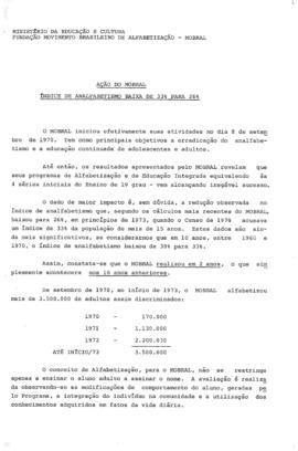 CODI-UNIPER_m0946p01 - Ação do Mobral para Diminuição do Índice de Analfabetismo
