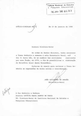 CODI_m001p06 - Relatório das Principais Atividades Realizadas pelo INEP, 1979