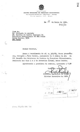 CRPE-SP_m0161p01 - Documentos referentes à III Reunião dos Diretores de Centros de Pesquisa Educa...