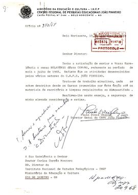 CRPE-MG_m021p01 - Relatório de Atividades, 1968