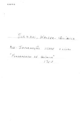 CALDEME_m022p02 - Correspondências sobre o livro "Fundamentos de Química", 1953