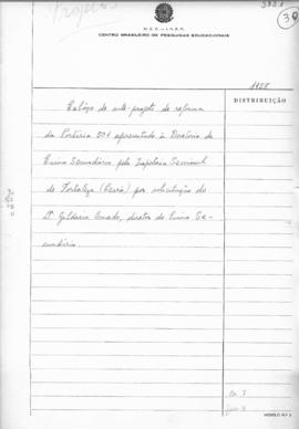 CODI-UNIPER_m0506p01 - Esboço do Anteprojeto de Reforma da Portaria Nº 501, 1958
