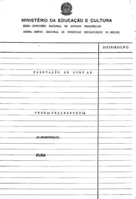 CRPE-PE_m053p01 - Demonstrativos para Prestação de Contas, 1972