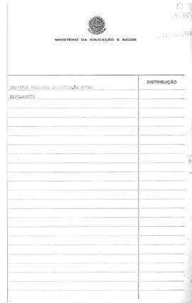 CODI-UNIPER_m0035p03 - Regulamento da Campanha Nacional de Educação Rural, 1952