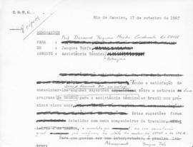CEOSE-CROSE_m026p01 - Documentos do Professor Jacques Torfs, Perito da UNESCO, 1967