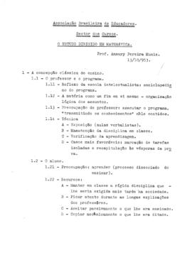 CALDEME_m021p02 - Projeto "O Estudo Dirigido em Matemática" - Professor Amaury Pereira ...