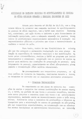 CBPE_m049p06_Atividades Campanha Nacional Aperfeiçoamento Pessoal Nivel Superior Terceiro Trimest...
