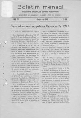 CBPE_m105p01 - Boletim Mensal do INEP, 1947-1948