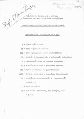CBPE_m110p02 - Relatório de Atividades do 1° Trimestre, 1957