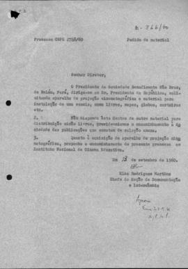 CODI-UNIPER_m1191p02 - Correspondências de Encaminhamento de Informações e Materiais, 1960