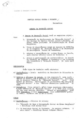 CRPE-PE_m006p01 - Semana da Promoção Social, 1959 - 1961