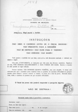 CODI-SOEP_m063p01 - Prova de Transferência para Detetive, 1943