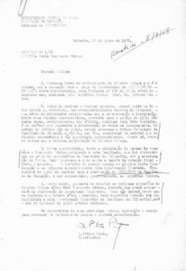 CBPE_m238p04 - Solicitação de Documentação para Elaboração do Regimento Interno da Faculdade de E...