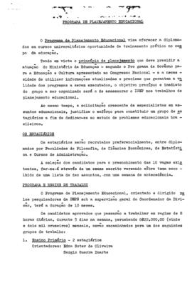 CBPE_m201p01 - Programa de Planejamento Educacional