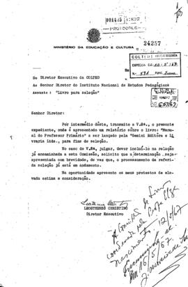 COLTED_m021p03 - Relatório do Livro “Manual do Professor Primário”, 1967